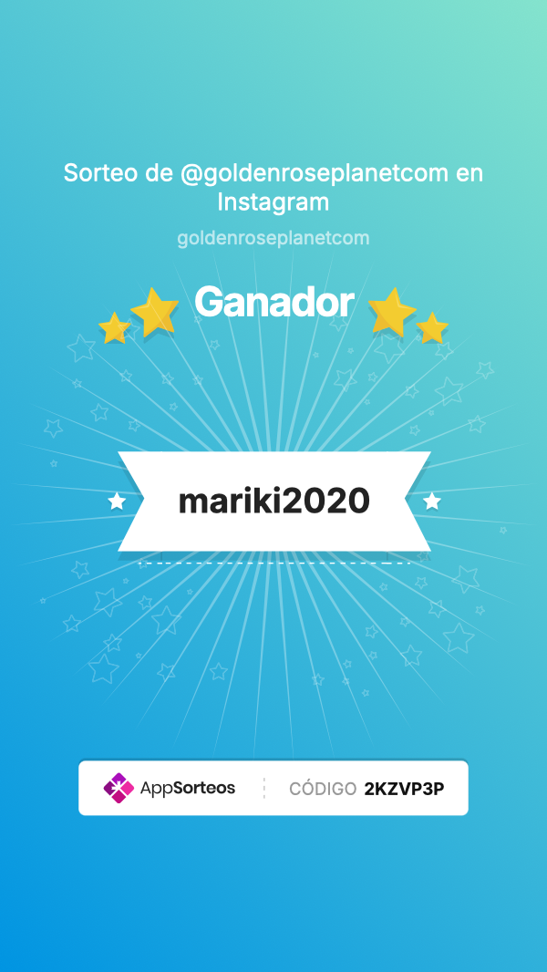 Ganador del sorteo de Instagram – 27 de enero de 2026