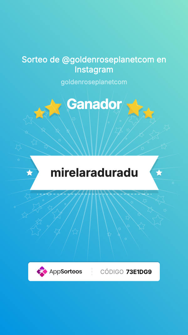 Ganador del sorteo de Instagram – 2 de marzo de 2026