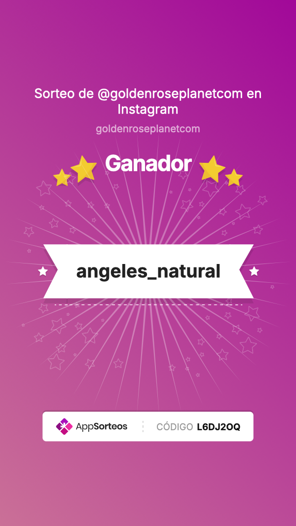 Ganador del sorteo de Instagram – 24 de noviembre de 2025