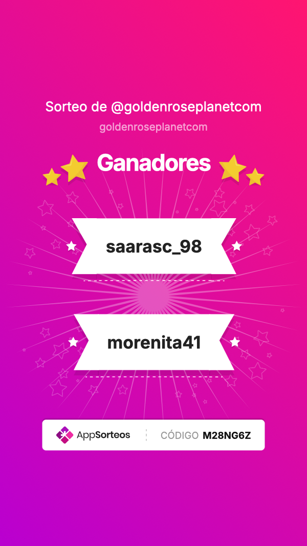 Ganadores del sorteo de Instagram – 15 de junio de 2026