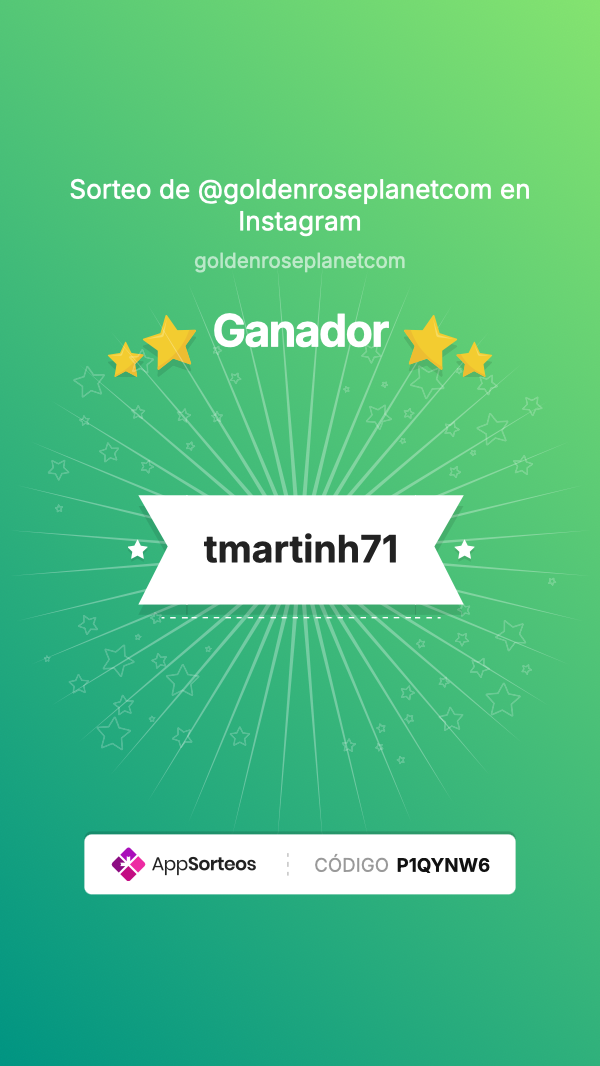 Ganador del sorteo de Instagram – 28 de diciembre de 2025
