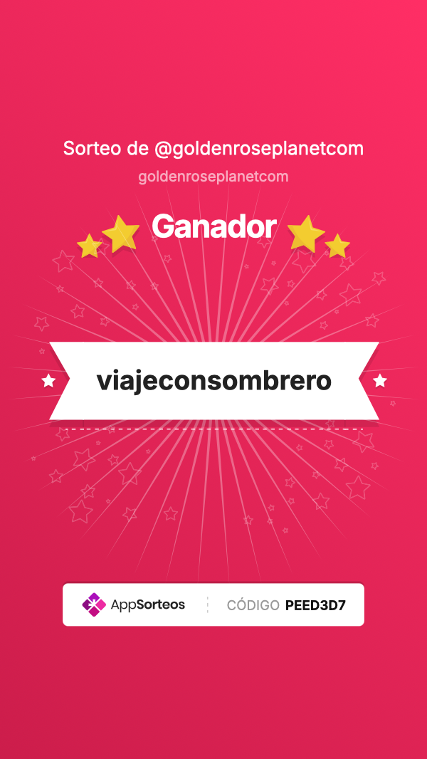 Ganador del sorteo de Instagram – 29 de junio de 2026