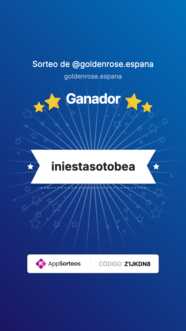 Ganador del sorteo de Instagram – 21 de septiembre de 2026