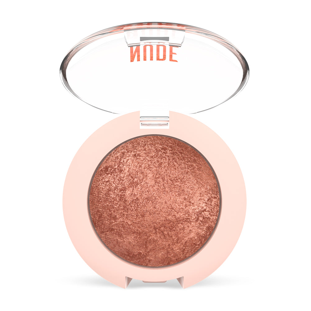 Nude Look Pearl Baked Eyeshadow – Sombra de ojos perlada 02 Rosy Bronze