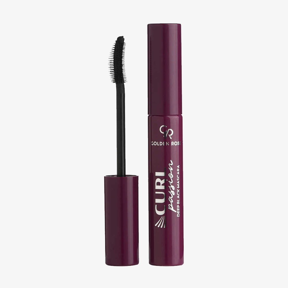 Curl Passion Deep Black Mascara - Máscara de pestañas efecto rizo y negro intenso.