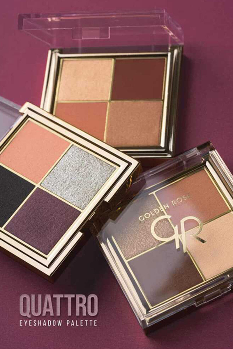 Quattro Eyeshadow Palette - Paleta de sombras de ojos de 4 tonos