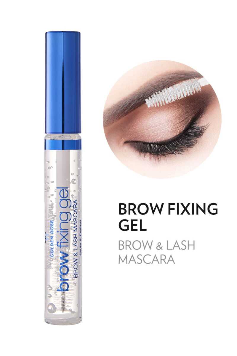 Brow Fixing Gel Brow and Lash Mascara - Gel fijador transparente para cejas y pestañas