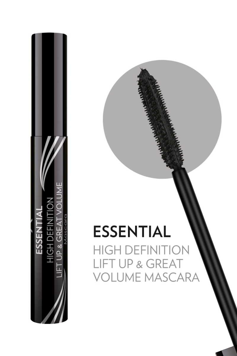 Essential High Definition and Liftup and Great Volume Mascara - Máscara de pestañas volumen, definición y efecto lifting.