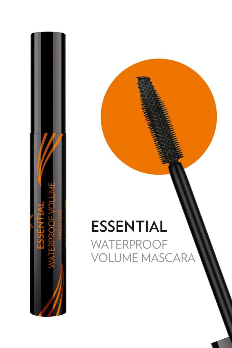 Essential Waterproof Mascara - Máscara de pestañas waterproof negra