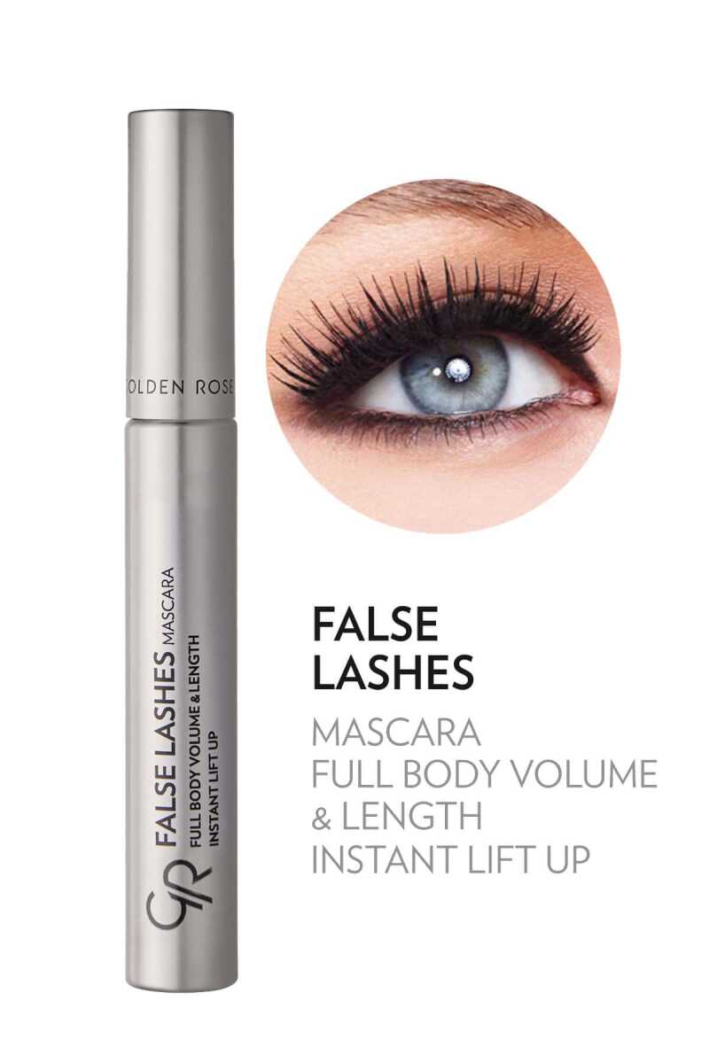 False Lashes Mascara - Máscara de pestañas efecto pestañas postizas.