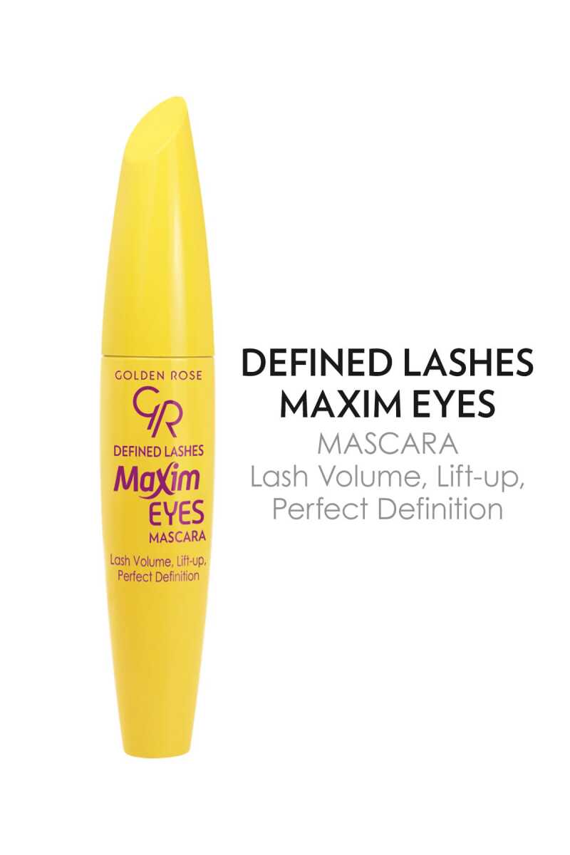Maxim Eyes Mascara - Máscara de pestañas volumen y definición negra