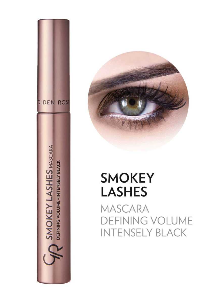 Smokey Lashes Mascara - Máscara de pestañas negro intenso y volumen