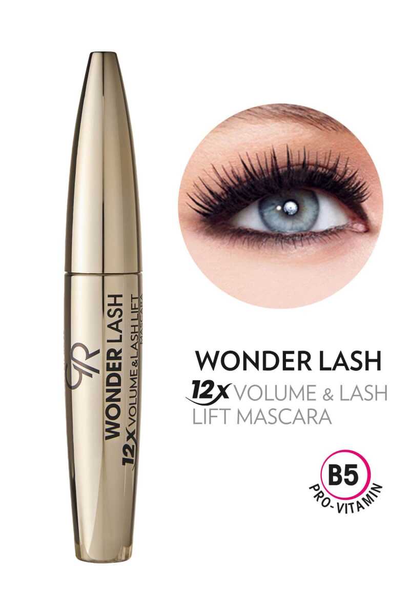 Wonder Lash Mascara - Máscara de pestañas volumen intenso negra