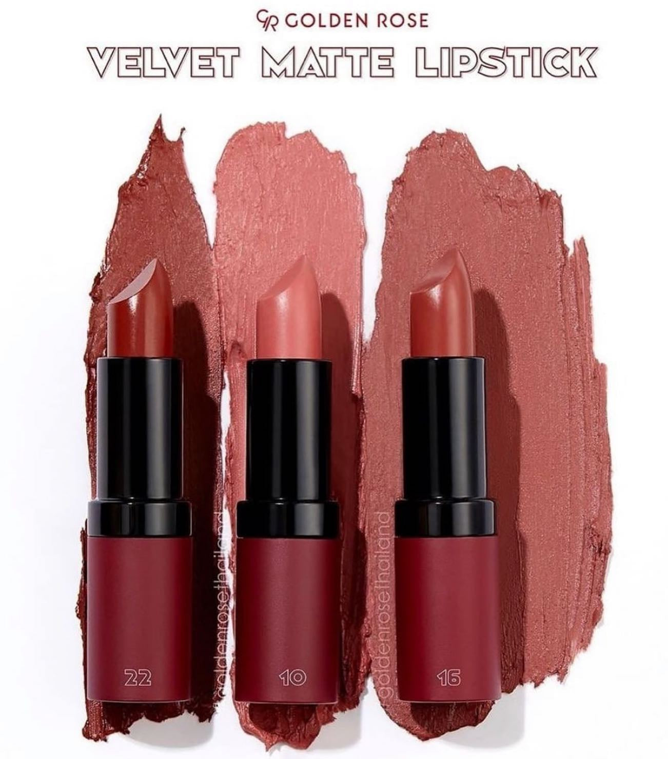 Velvet Matte Lipstick - Barra de labios mate aterciopelada