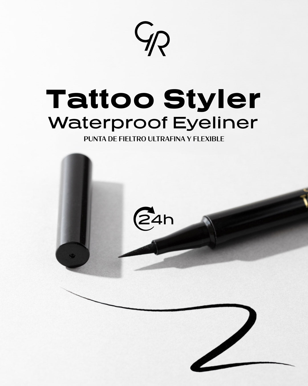 Tattoo Styler Waterproof Eyeliner - Eyeliner líquido negro mate waterproof