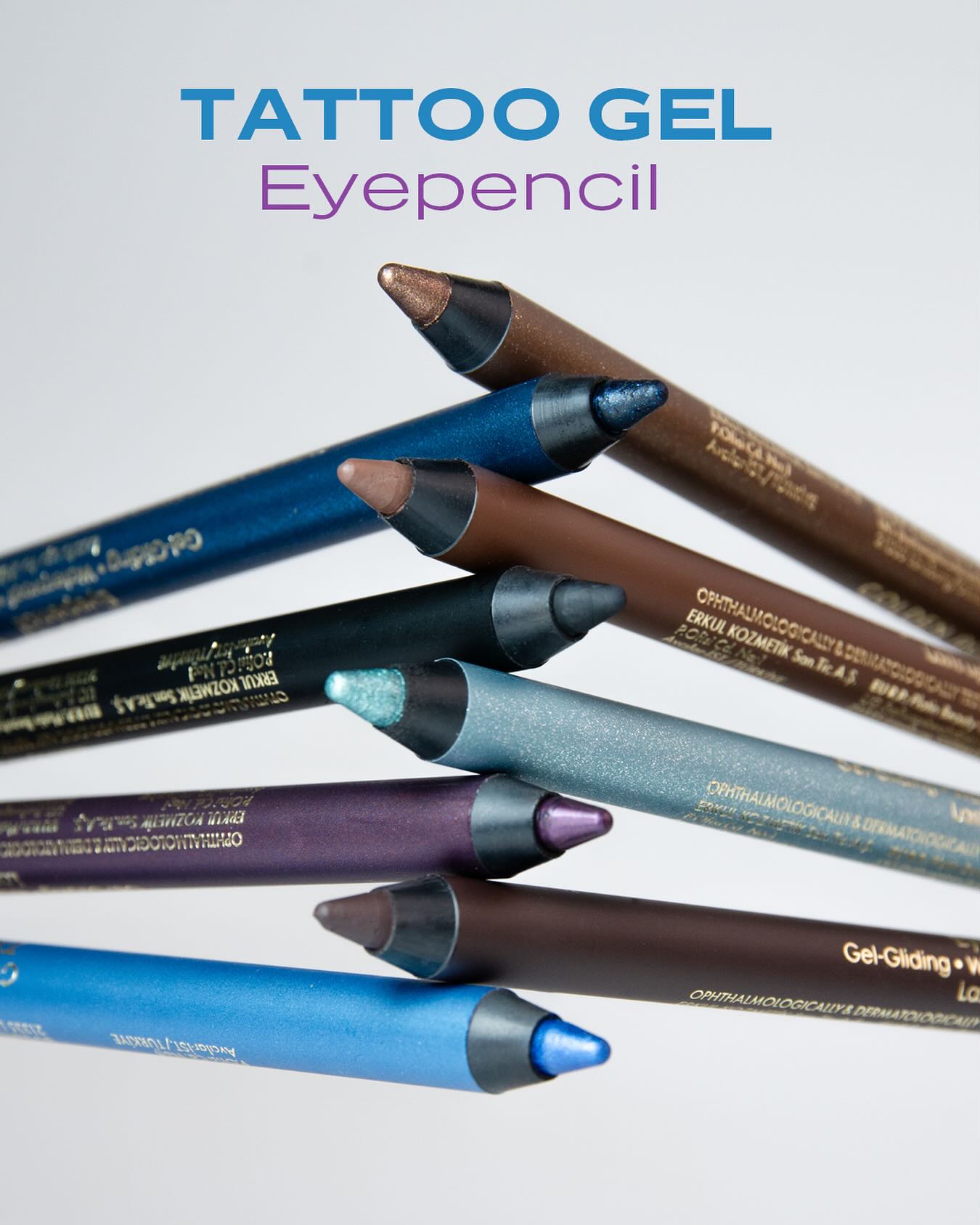 Tattoo Gel Eyepencil – Lápiz de ojos en gel de larga duración.