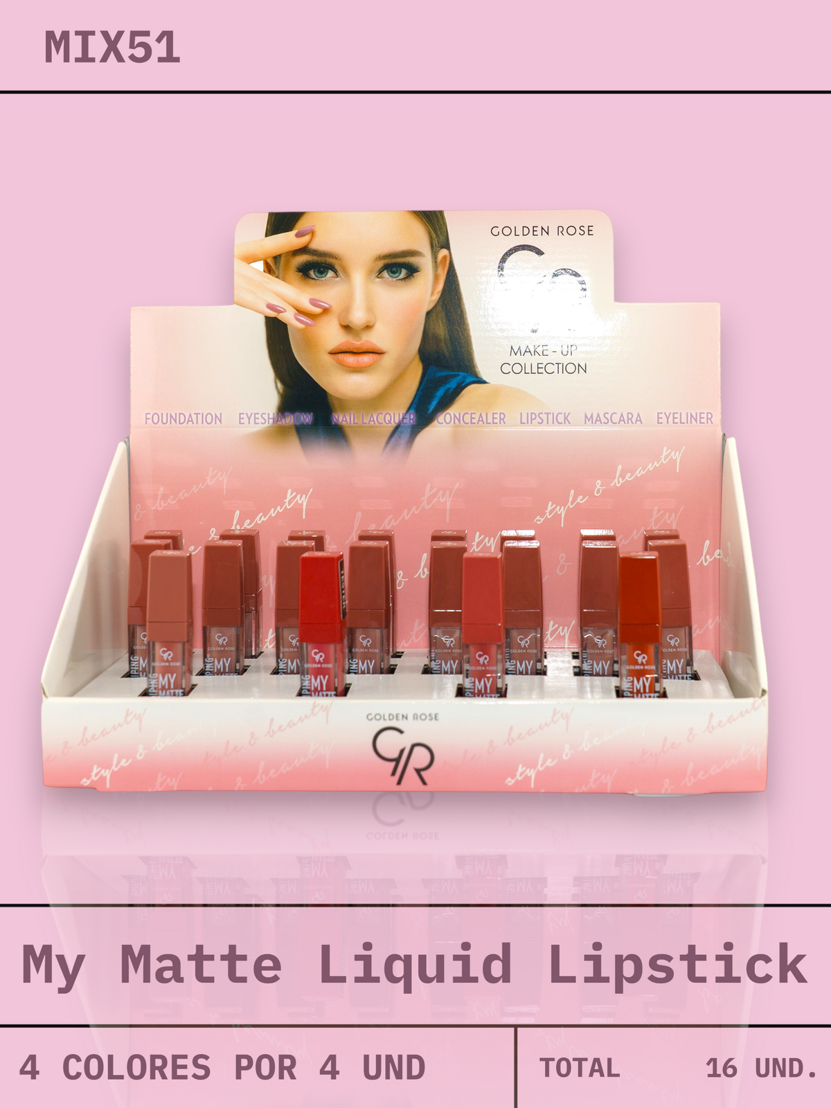 MIX 51 / My Matte Liquid Lipstick