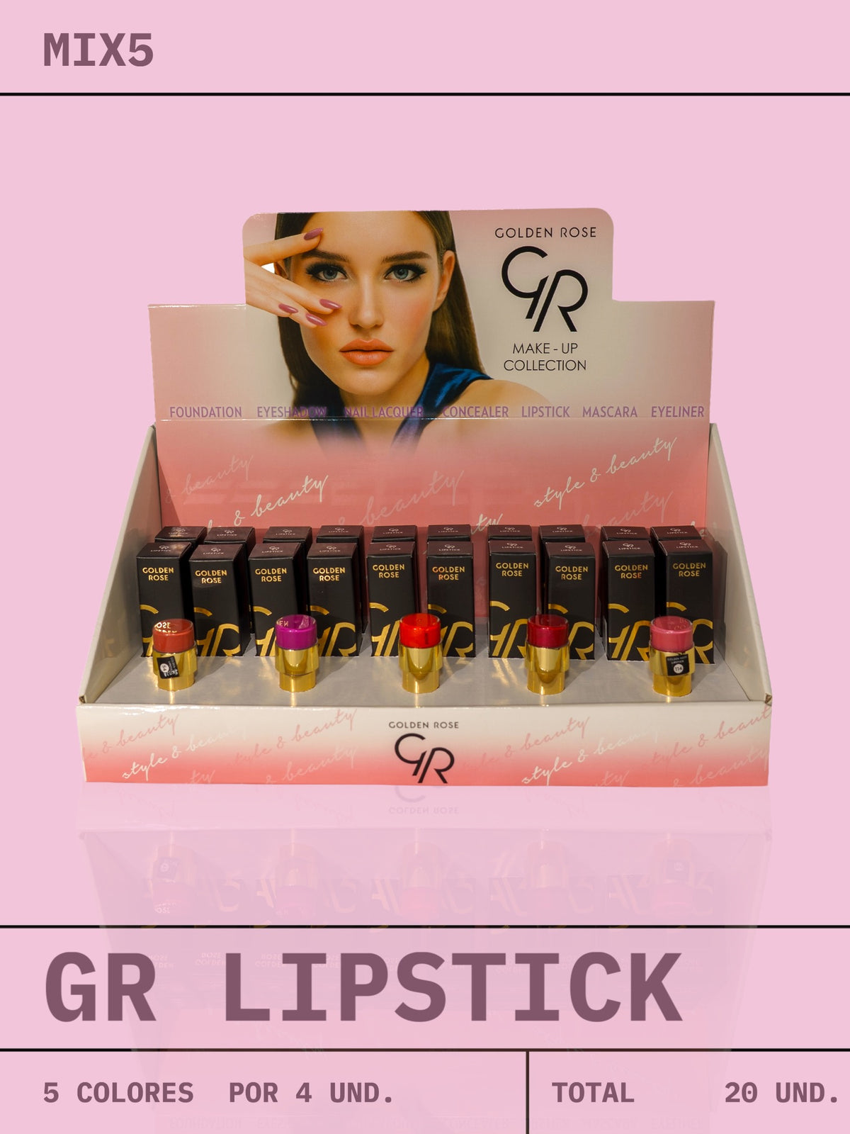 MIX 5 / GR Lipstick