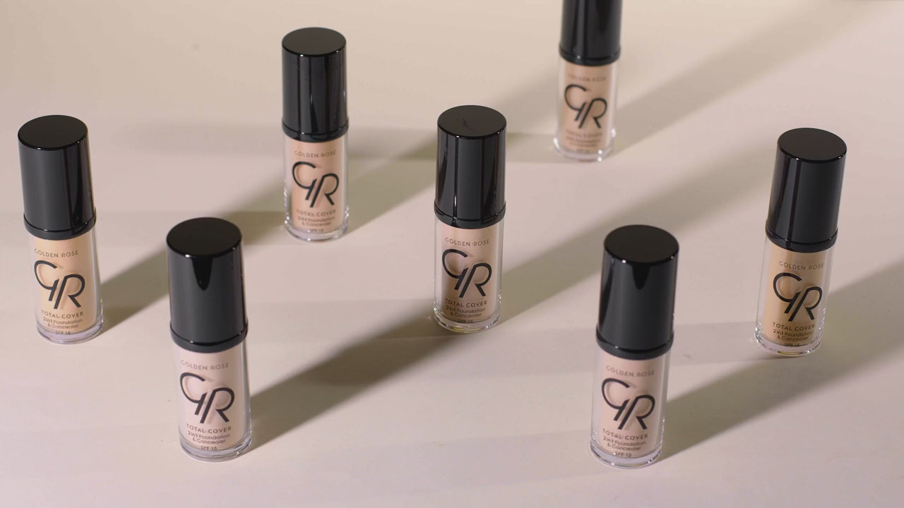 Total Cover 2in1 Foundation & Concealer – Base de maquillaje y corrector de alta cobertura