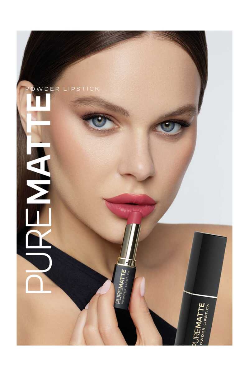 Pure Matte Powder Lipstick - Barra de labios ultra mate efecto polvo